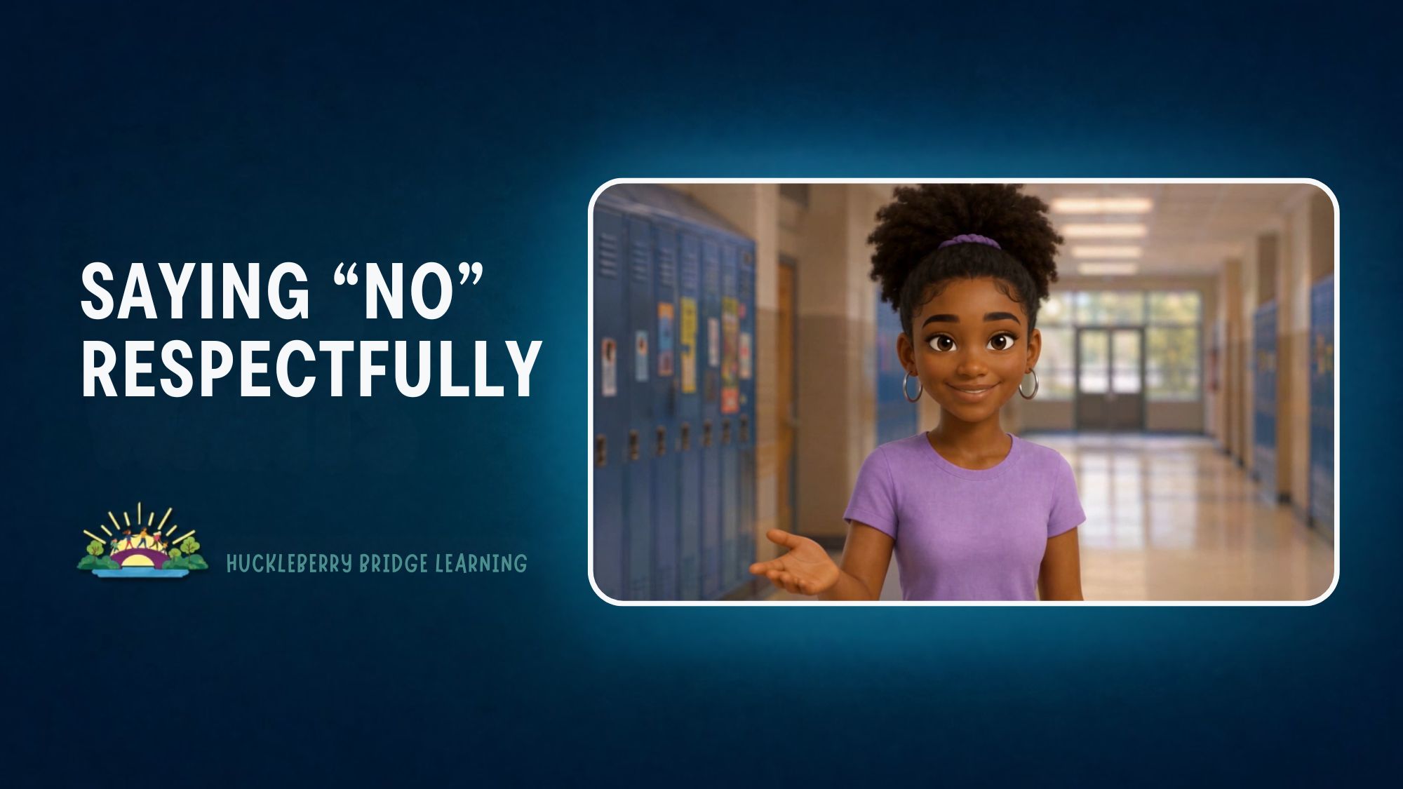 Saying "No" Respectfully Title Image