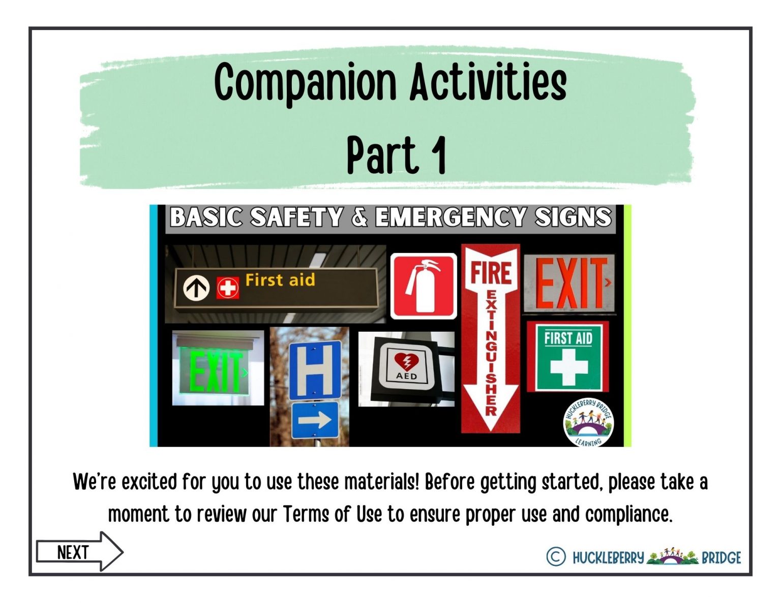 Basic Safety and Emergency Signs | Life Skills Video