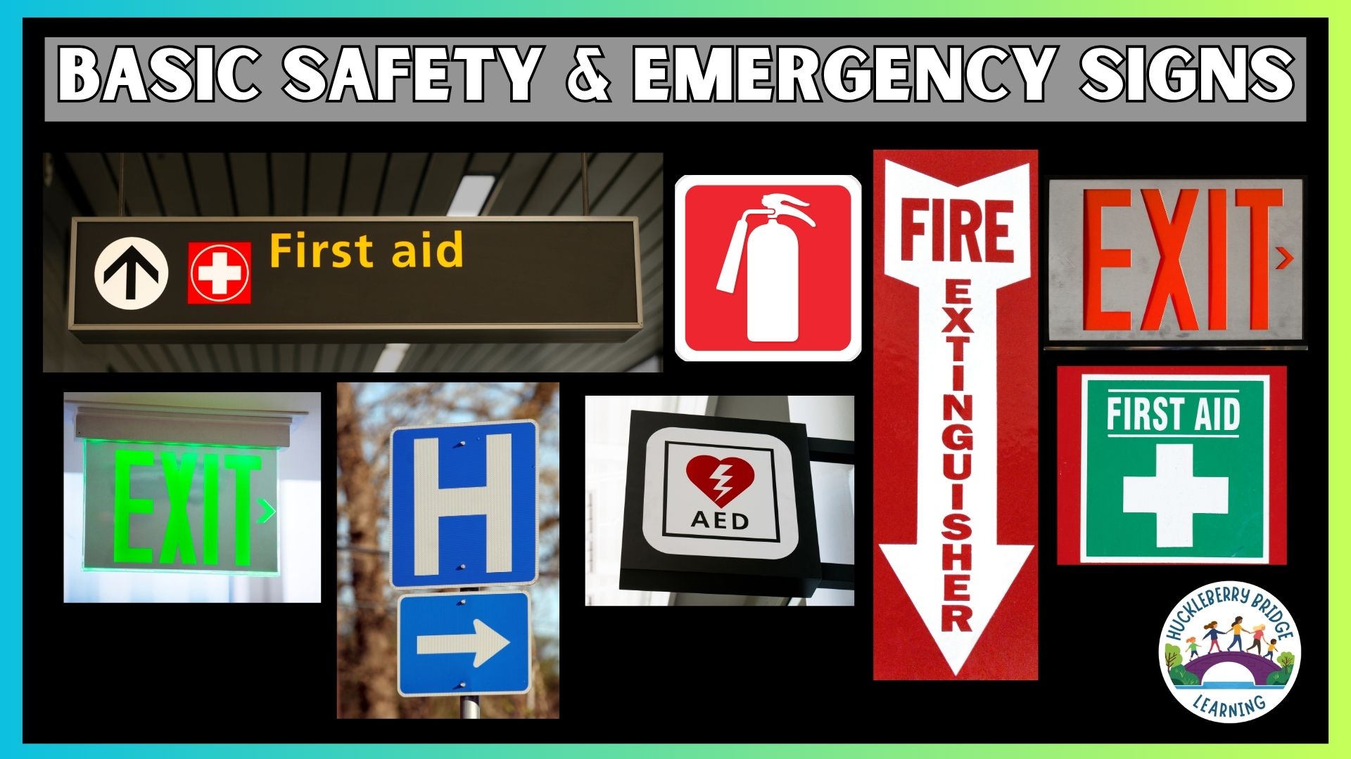 Title Image for Basic Safetly and Emergency Signs