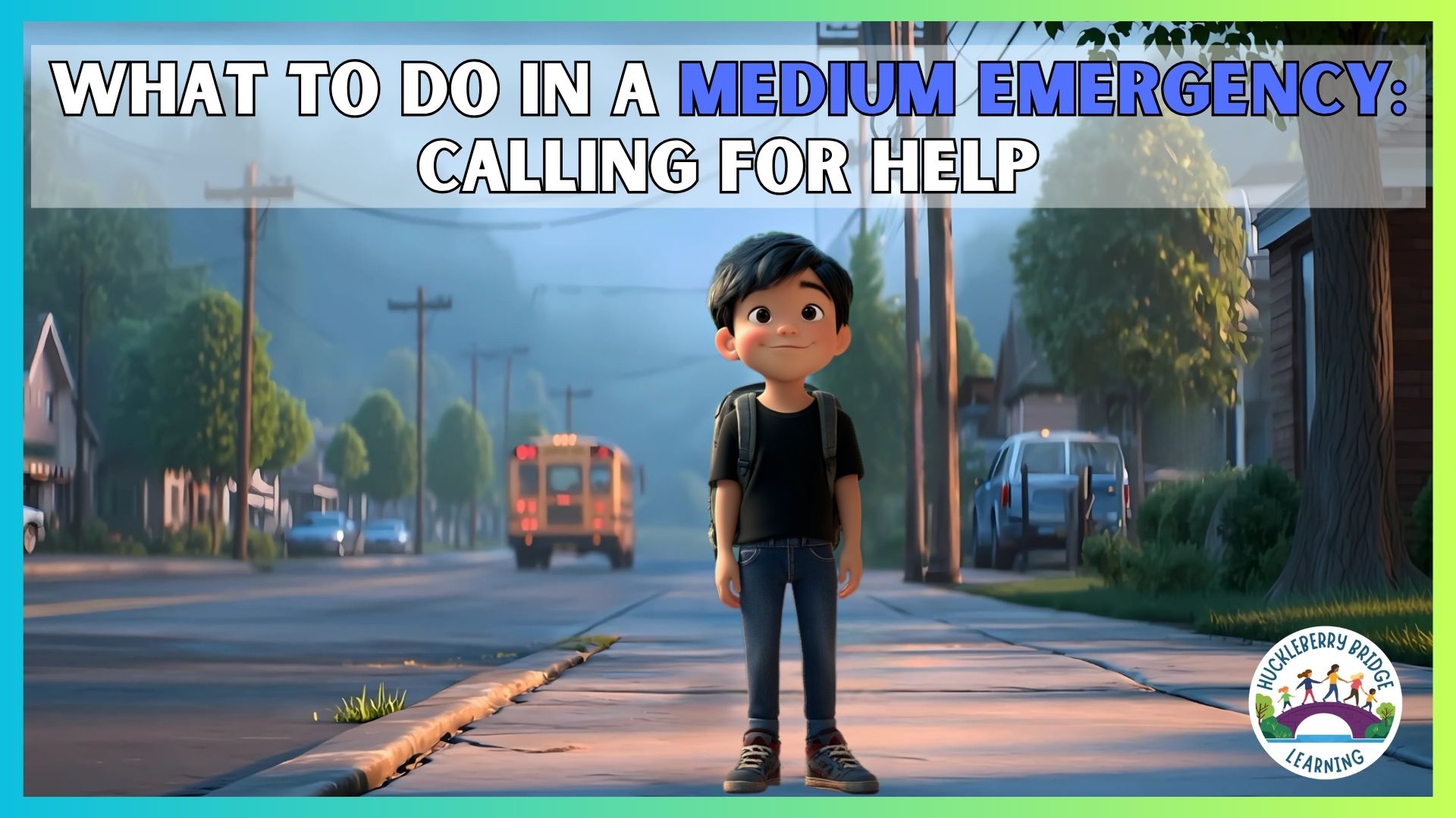 Preview image of What to Do in a Medium Emergency- Calling for Help